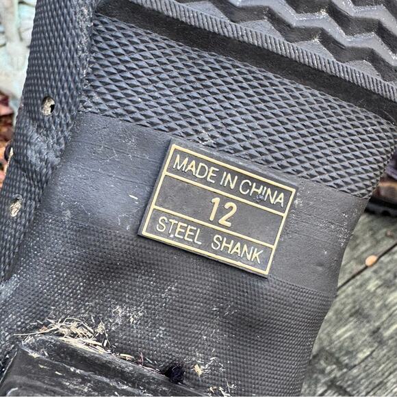 Ducks Unlimited Wading Shoe Men's 12 Multicolor Camo Lace Up Ankle Boots - Picture 8 of 15